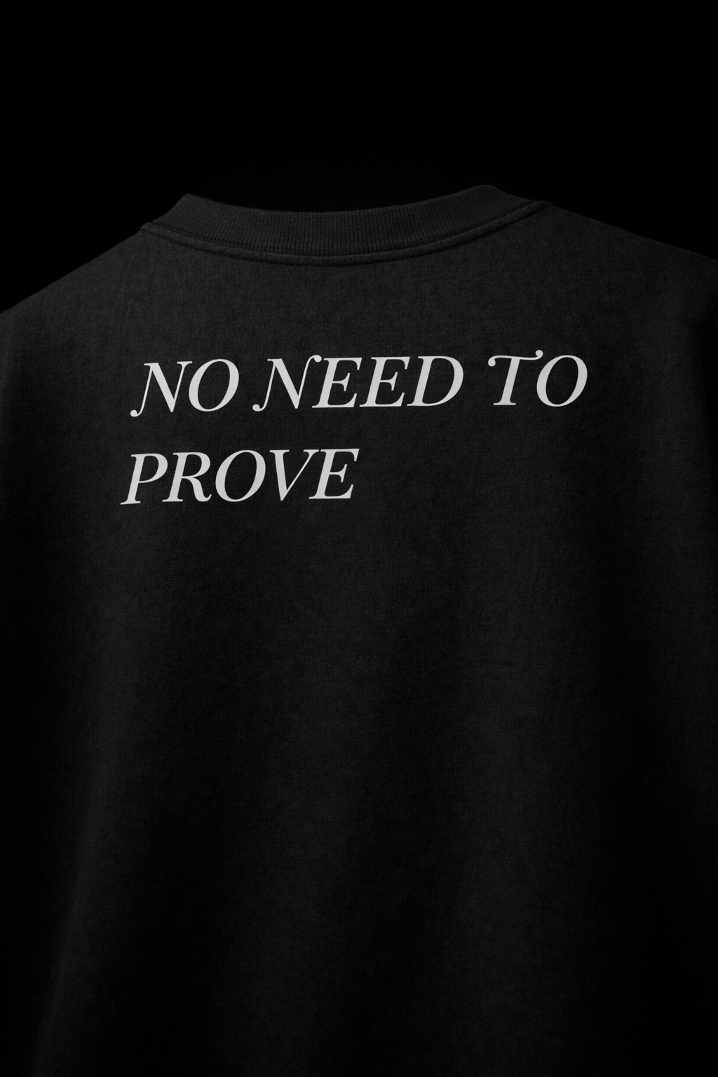 RAAST  NO NEED TO PROVE  Tee